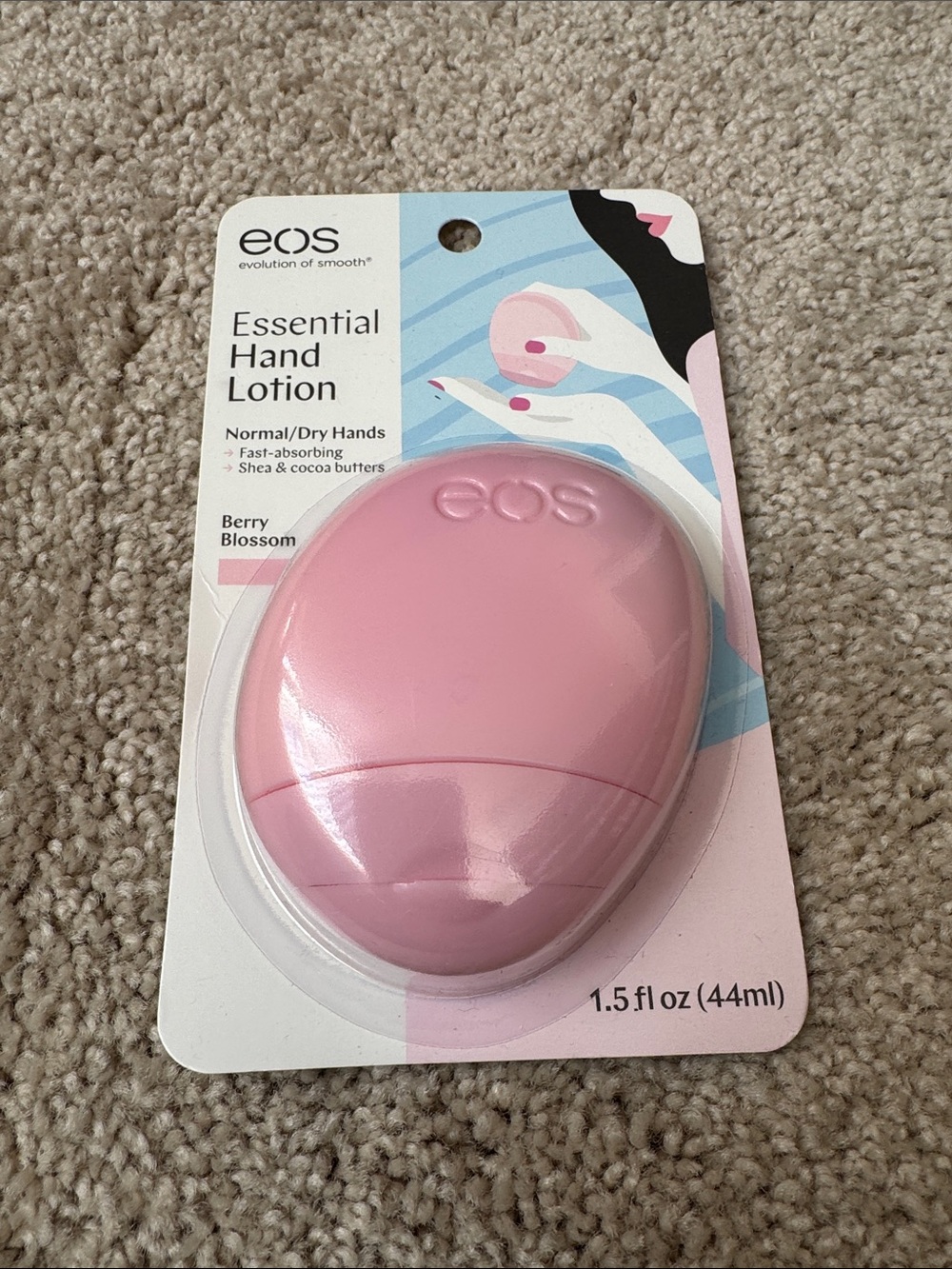 eos Essential Hand Lotion in Berry Blossom